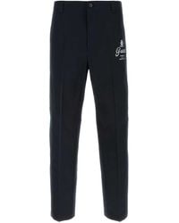 Gucci - Midnight Blue Twill Pant - Lyst