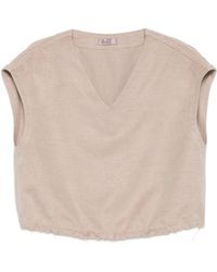 Herno - Polyester Modal Wool Blouse - Lyst