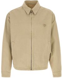 Prada - Old Denim Blouson Jacket - Lyst