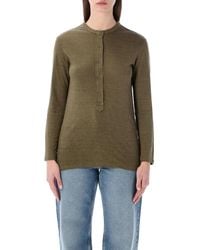 Isabel Marant - Isabel Marant Etoile Marant Étoile Lucy Linen T-Shirt - Lyst