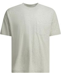 Beams Plus - Grandelle Cotton Crew-Neck T-Shirt - Lyst