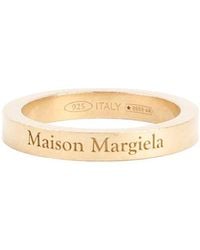 Maison Margiela - Logo Reference Ring 3 Mm - Lyst