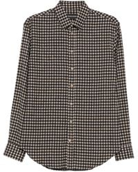 Emporio Armani - Cotton Viscose Polyester Shirt - Lyst