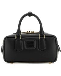 Miu Miu - Arcadie Regular Leather Bag - Lyst