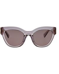 Miu Miu - Malva Trasparente Acetate Sunglasses - Lyst