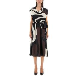 Kiton - Dress With Print - Lyst