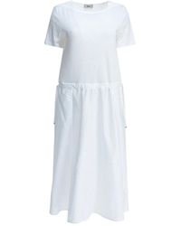 Herno - Flared Midi Dress - Lyst