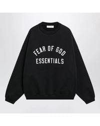 Fear Of God - Cotton Fleece Sweatshirt With Logo Embroidery - Lyst