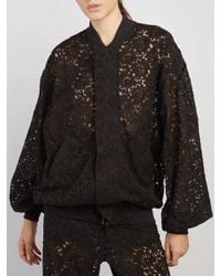 FEDERICA TOSI - Lace Bomber Jacket - Lyst