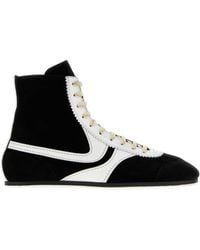 Dries Van Noten - M. L. Leather Sneakers - Lyst