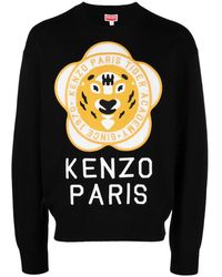 KENZO - Jersey With Logo - Lyst