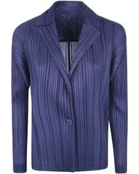 Pleats Please Issey Miyake - Pleats Please By Issey Miyake "Pleats Jacket" Jacket - Lyst