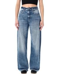 ICON DENIM - Poppy Eclipse Wide Leg Jeans - Lyst