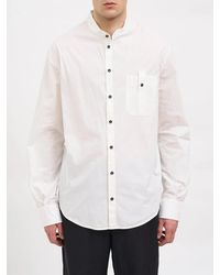 Andrea Ya'aqov - Cotton Mockneck Shirt - Lyst