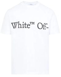 Off-White c/o Virgil Abloh - "Bookish Scarf Regular" Short Sleeves Tee - Lyst