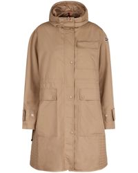 Moncler - Meudon Techno Fabric Jacket Cotton Trench & Raincoats - Lyst