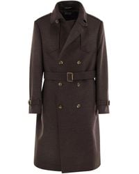 Brunello Cucinelli - Wool Trench - Lyst