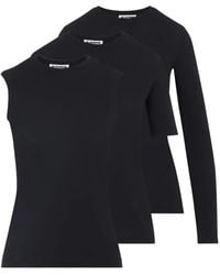 Jil Sander - Pack Tres Camisetas - Lyst