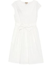 Woolrich - Cotton Short Dress - Lyst