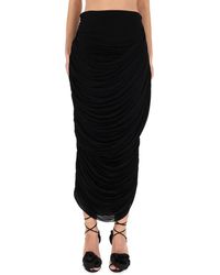 Magda Butrym - Draped Midi Skirt - Lyst