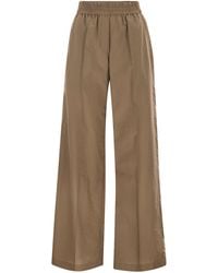 Brunello Cucinelli - Wide-Leg Trousers - Lyst