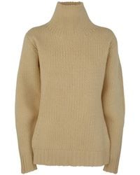 Jil Sander - Long Sleeved Hign Neck Sweater - Lyst