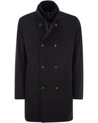 Montecore - Double-Breasted Coat With Detachable Inner Bib And Down Padding - Lyst