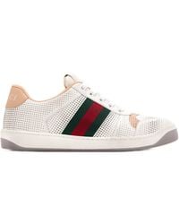 Gucci - Sneakers With Web Band - Lyst