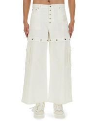 Off-White c/o Virgil Abloh - 90S Super Baggy Jeans - Lyst