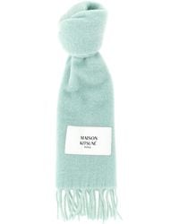 Maison Kitsuné - Logo Patch Scarf - Lyst