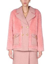 Moschino - Mat Jacket - Lyst