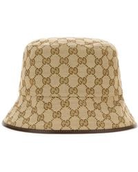 Gucci - Gg Fabric Bucket Hat - Lyst
