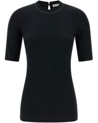 Brunello Cucinelli - 'Monile' T-Shirt - Lyst