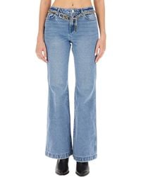 MICHAEL Michael Kors - Flare Fit Jeans - Lyst