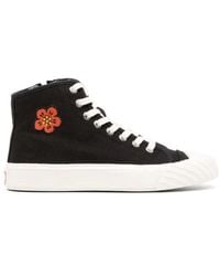 KENZO - School Boke Flower Hi-Top Sneakers - Lyst