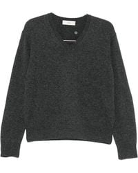 DUNST - Wool And Cashmere V-Necked Sweater - Lyst