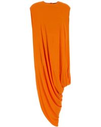 Tom Ford - Crepe Jersey Impossible Asymmetric Top - Lyst