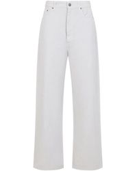 Phoebe Philo - Jean Drop Blanc Craie - Lyst