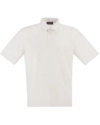 Herno - Technical Functional Fabric Polo Shirt - Lyst