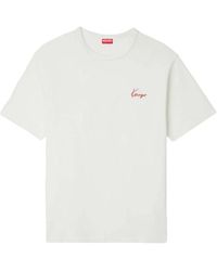 KENZO - "Gots Archive Rose Outlined" Classic T-Shirt - Lyst