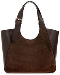 Furla - Chocolate Leather Bag - Lyst