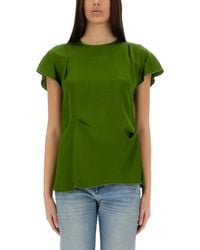Victoria Beckham - Tops With Folds - Lyst