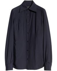 Gucci - Silk Poplin Shirt - Lyst