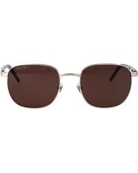 Gucci - Metal Sunglasses - Lyst