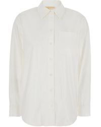 MICHAEL Michael Kors - Shirt With Buttons Down The Front - Lyst