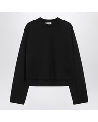 Moncler - Moncler X Edward Enninful Neoprene Crew Neck Sweatshirt - Lyst