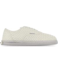 Bottega Veneta - Logo Sneakers - Lyst