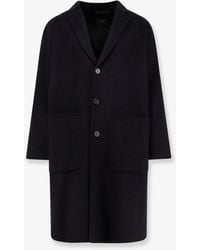 Paltò - Camern Db Wool Blend Coat - Lyst
