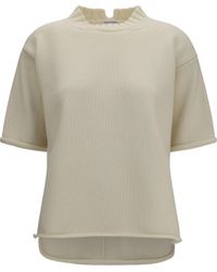 Bottega Veneta - Wool And Cashmere-Blend Knit T-Shirt - Lyst