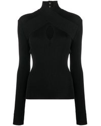 MSGM - Ribbed Sweater - Lyst